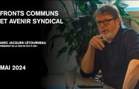 Fronts communs et avenir syndical